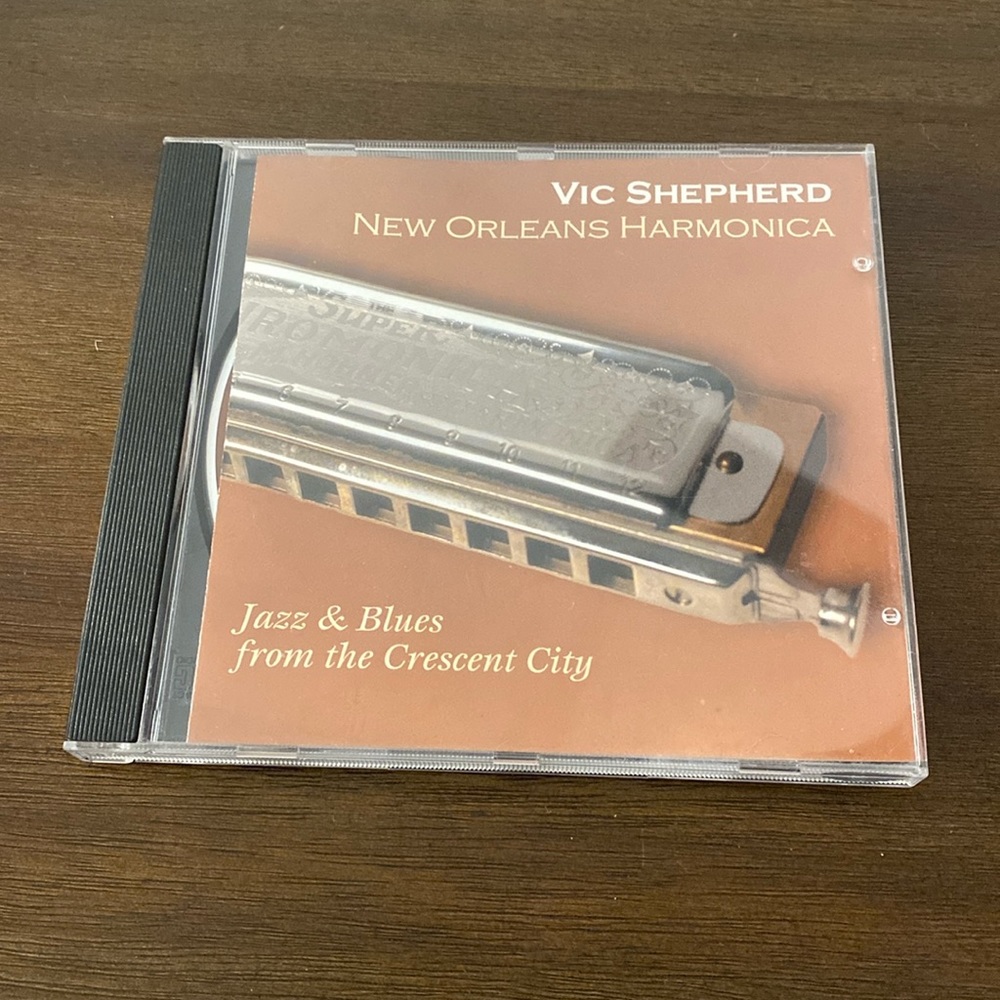 Vic Shepherd New Orleans Harmonica Jazz & Blues from the Crescent City CD (2003)